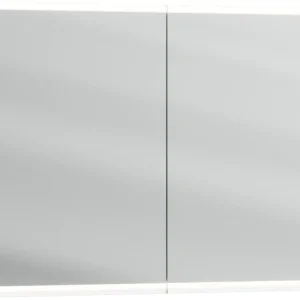 Vente Flash Armoire de toilette Alterna luuna LED plus avec éclairage inférieur/supérieur Titanium oak Couleur de lumière réglable en continu 2700-6500 K